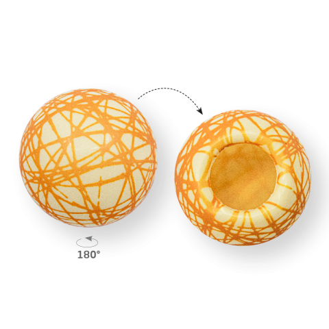 Grid Shell Gold 2 - White Chocolate - Chocolate Decorations - Dessert Shell - 20 pcs