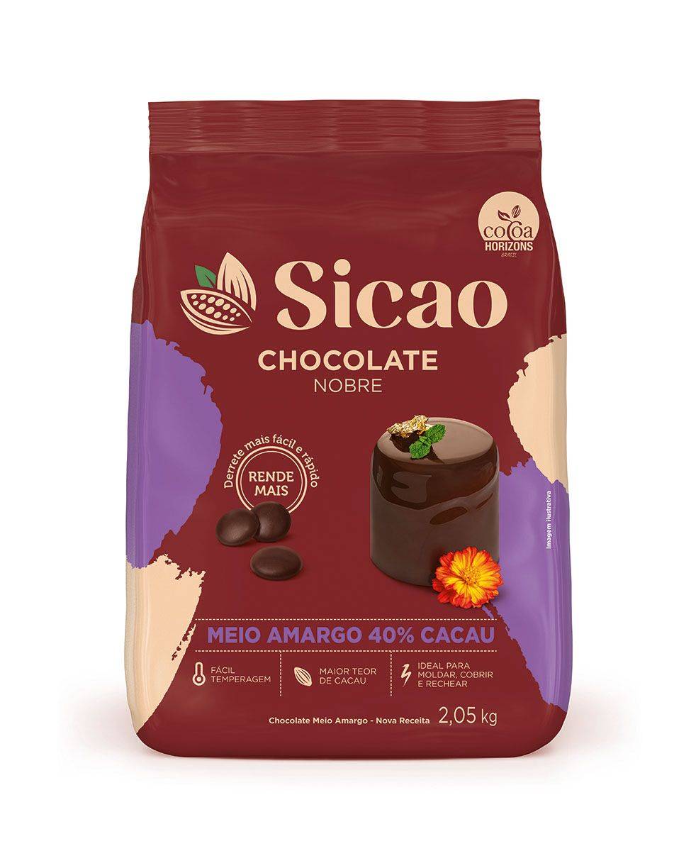 ☆mochiko TSUYAKAO α 40g 2個 Sicao - Chocolate Meio Amargo Sicao Nobre 2,05 kg | sicaochocolate.com