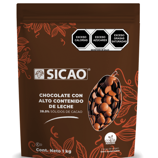 Chocolate - Chocolate con leche - 28.5% Cacao - Wafer - 1 kg
