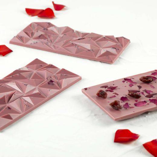 Ruby Peak Tablet with Rose Petals and Cranberries