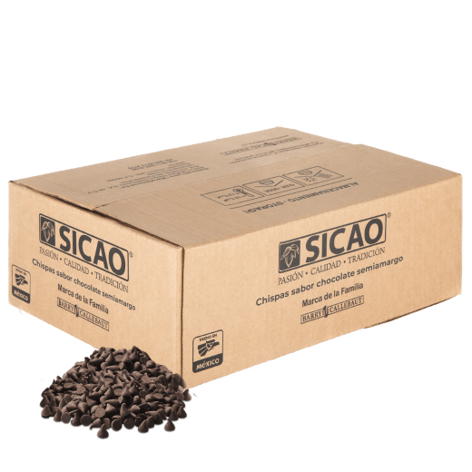 Sucedáneo - Cobertura Sabor Chocolate Semiamargo - Chispas - Caja 10kg
