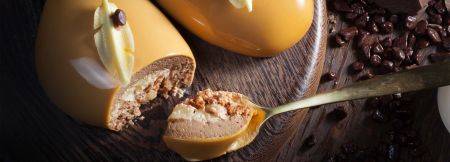 Bavarese al cioccolato fondente