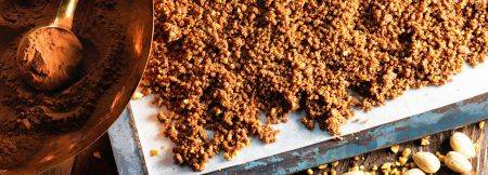 Cocoa crumble