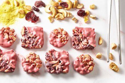 Ruby Clusters mit Cranberry