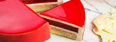 White chocolate bavarois