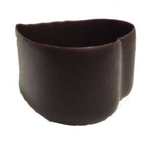 Small Heart Bonbon Cups - Dark Chocolate - 300 pieces