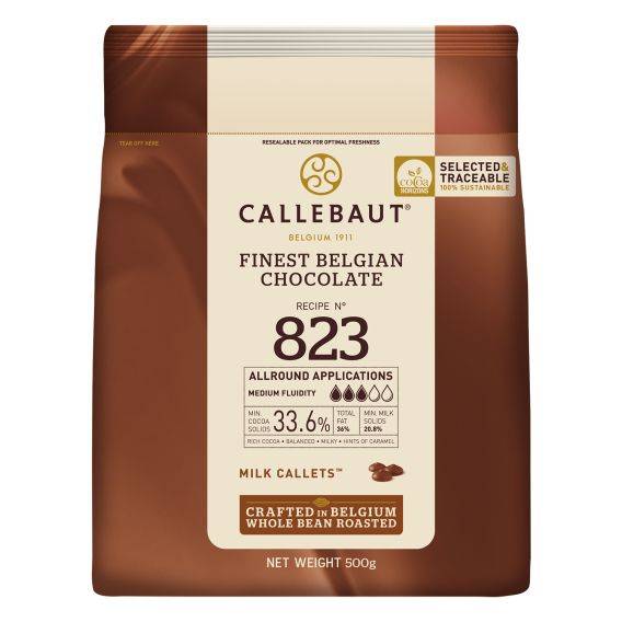 Milk Chocolate - 823 - 500g Callets