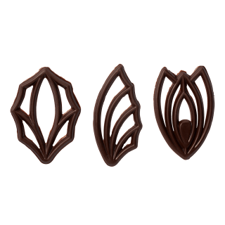 Dark Chocolate Top Décor Assortment