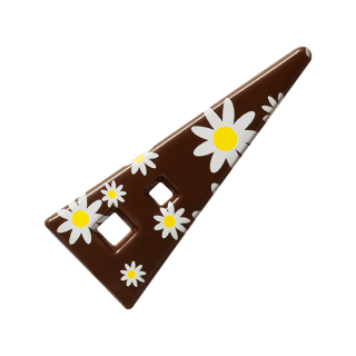 Art Deco Flower Plaques