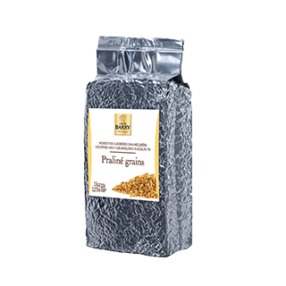 Caramelised nuts - Praliné Grains - 1kg vacuum bag