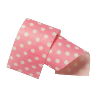 almond and sugar Pink Collars 40 mm