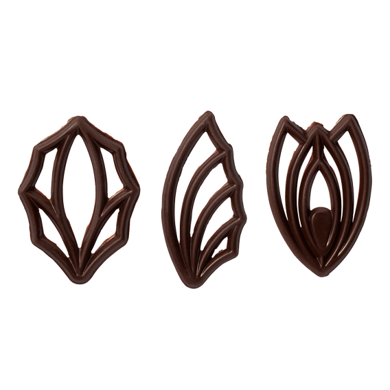 Dark Chocolate Top Décor Assortment